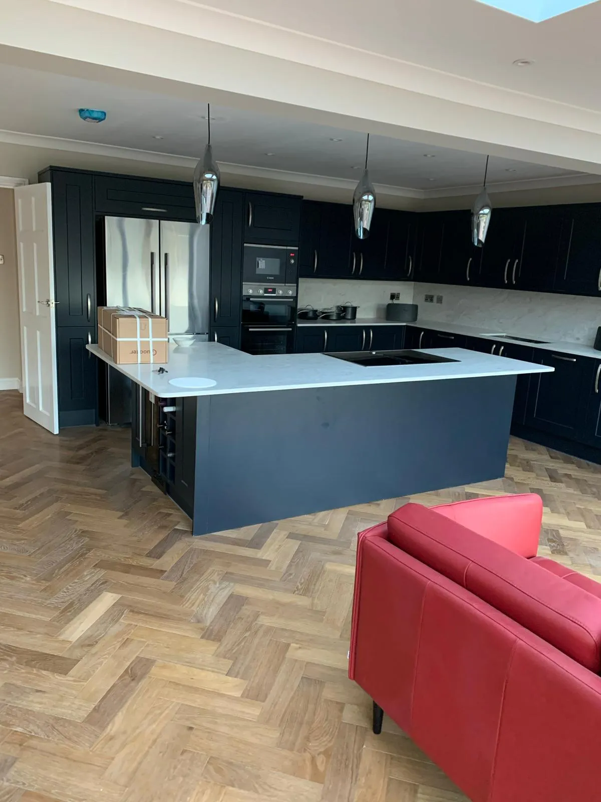 different angle from refurbished kicthen